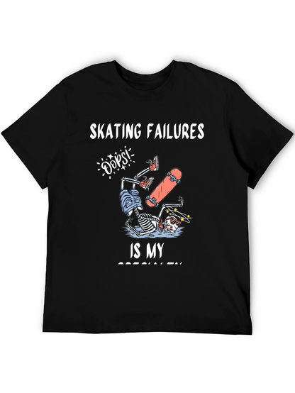 Skating Failures Skeleton Graphic Tee