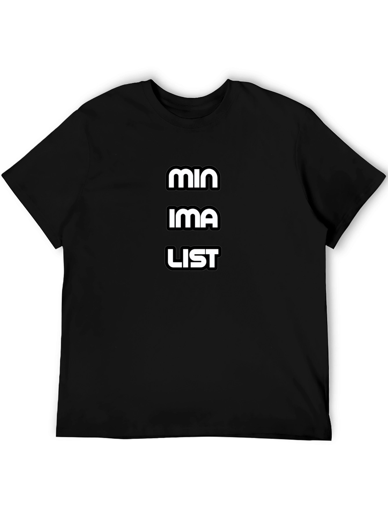 Minimalist Slogan T-Shirt
