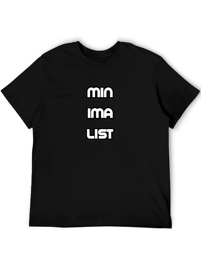 Minimalist Slogan T-Shirt