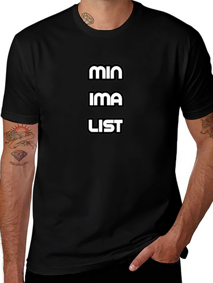 Minimalist Slogan T-Shirt