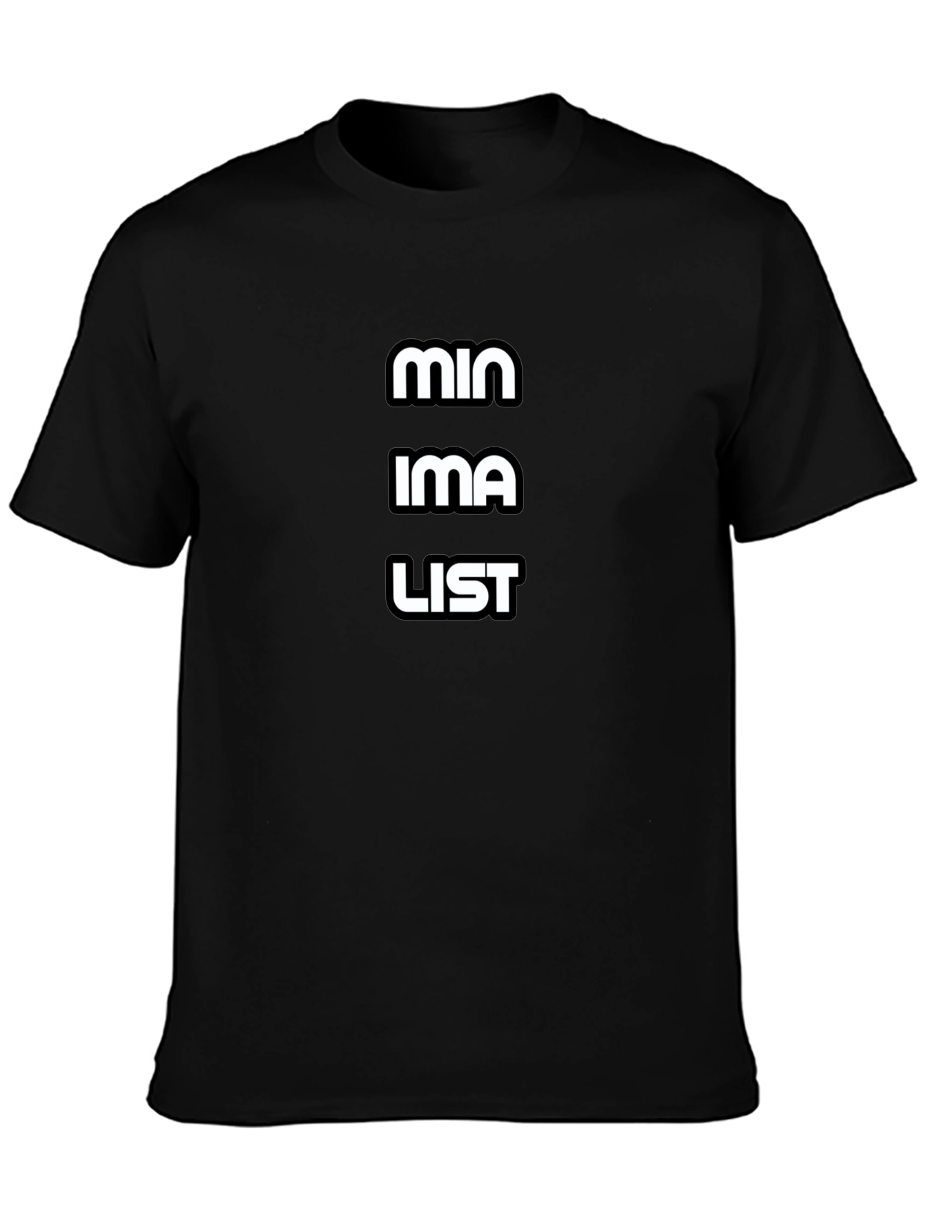 Minimalist Slogan T-Shirt