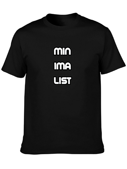 Minimalist Slogan T-Shirt