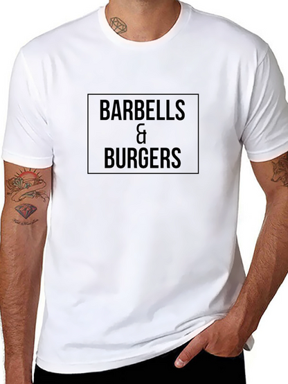 Barbells & Burgers Graphic Tee