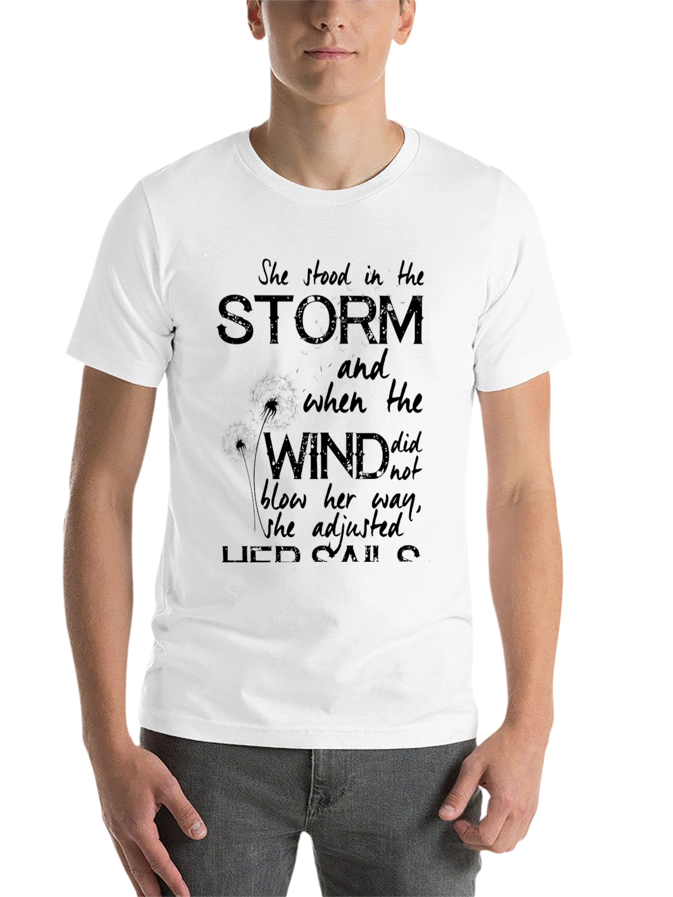 She Stood in The Storm Graphic T-Shirt
