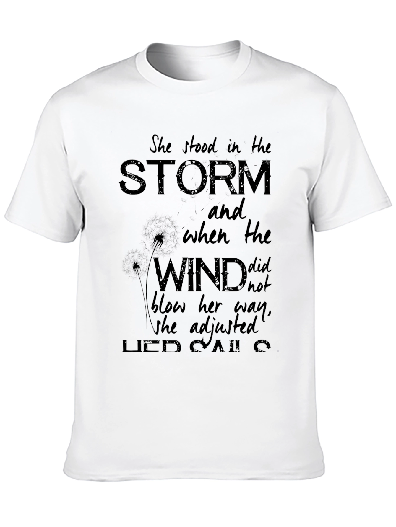 She Stood in The Storm Graphic T-Shirt