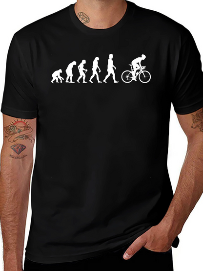 Evolution of a Cyclist T-Shirt
