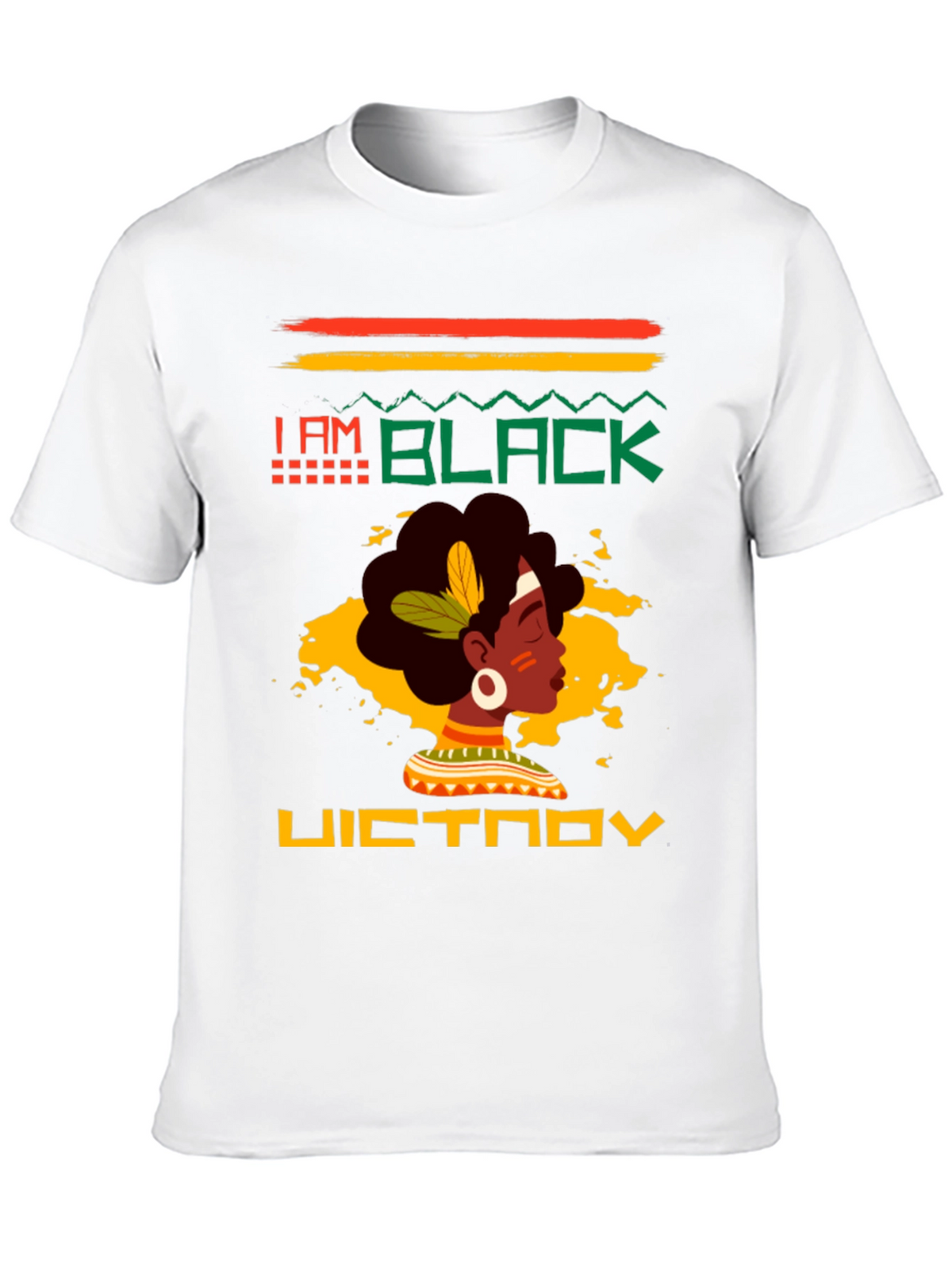 I Am Black Victory Graphic Tee