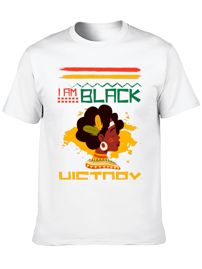 I Am Black Victory Graphic Tee