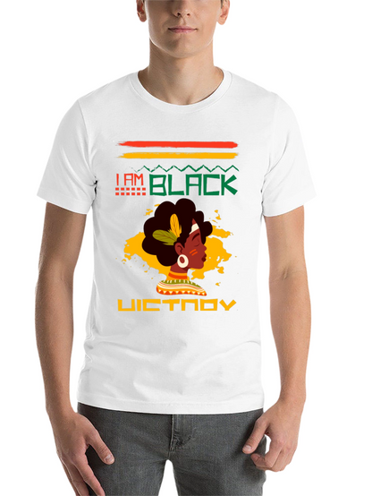 I Am Black Victory Graphic Tee