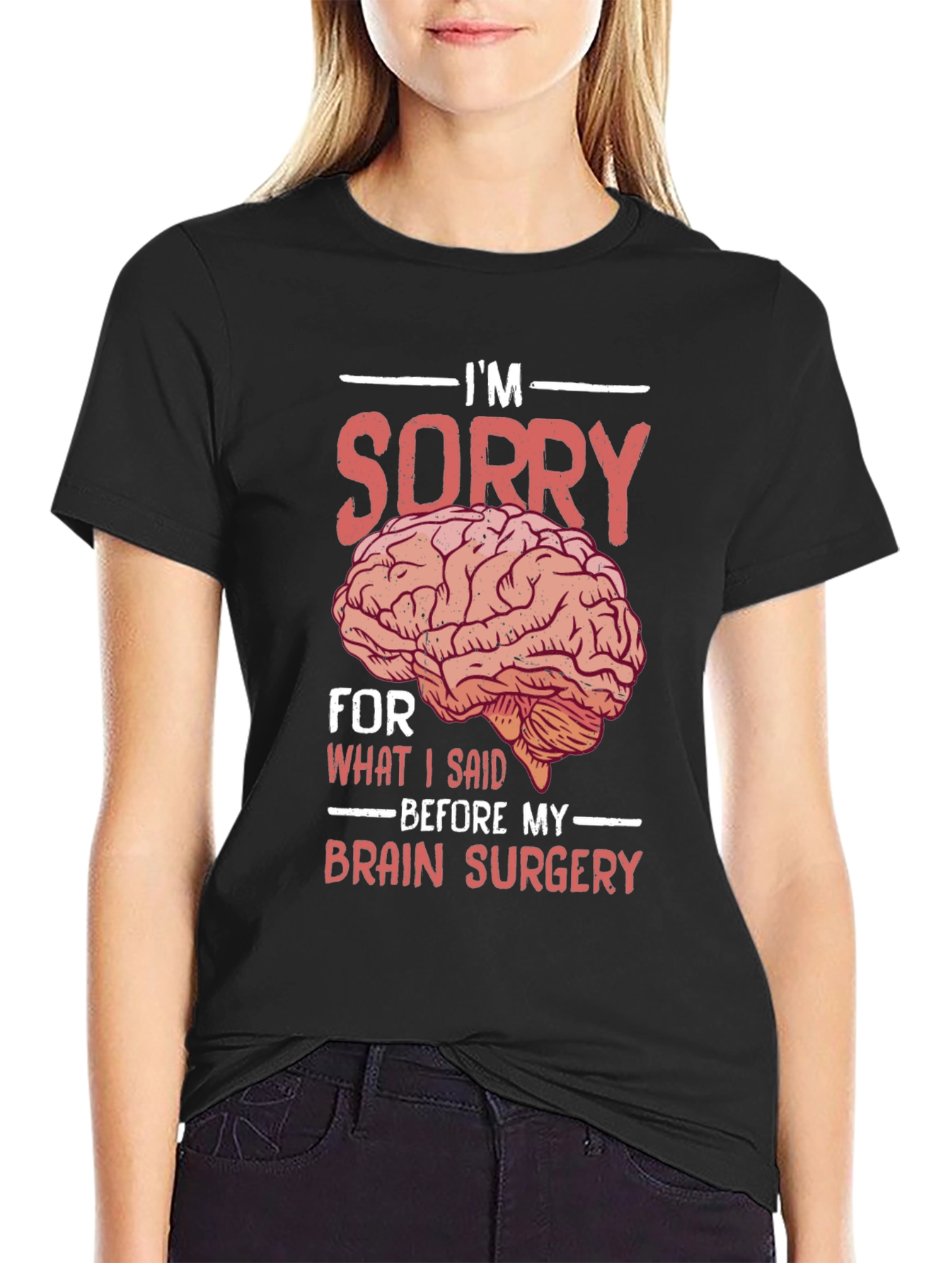 Funny Brain Surgery Graphic T-Shirt