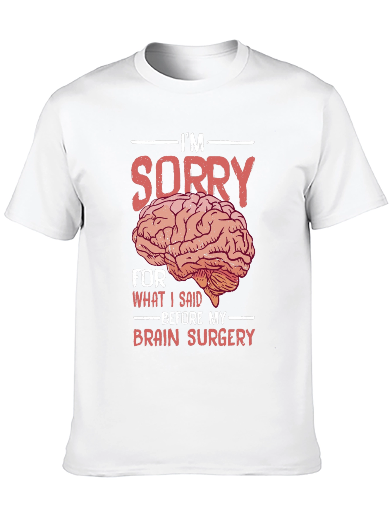 Funny Brain Surgery Graphic T-Shirt