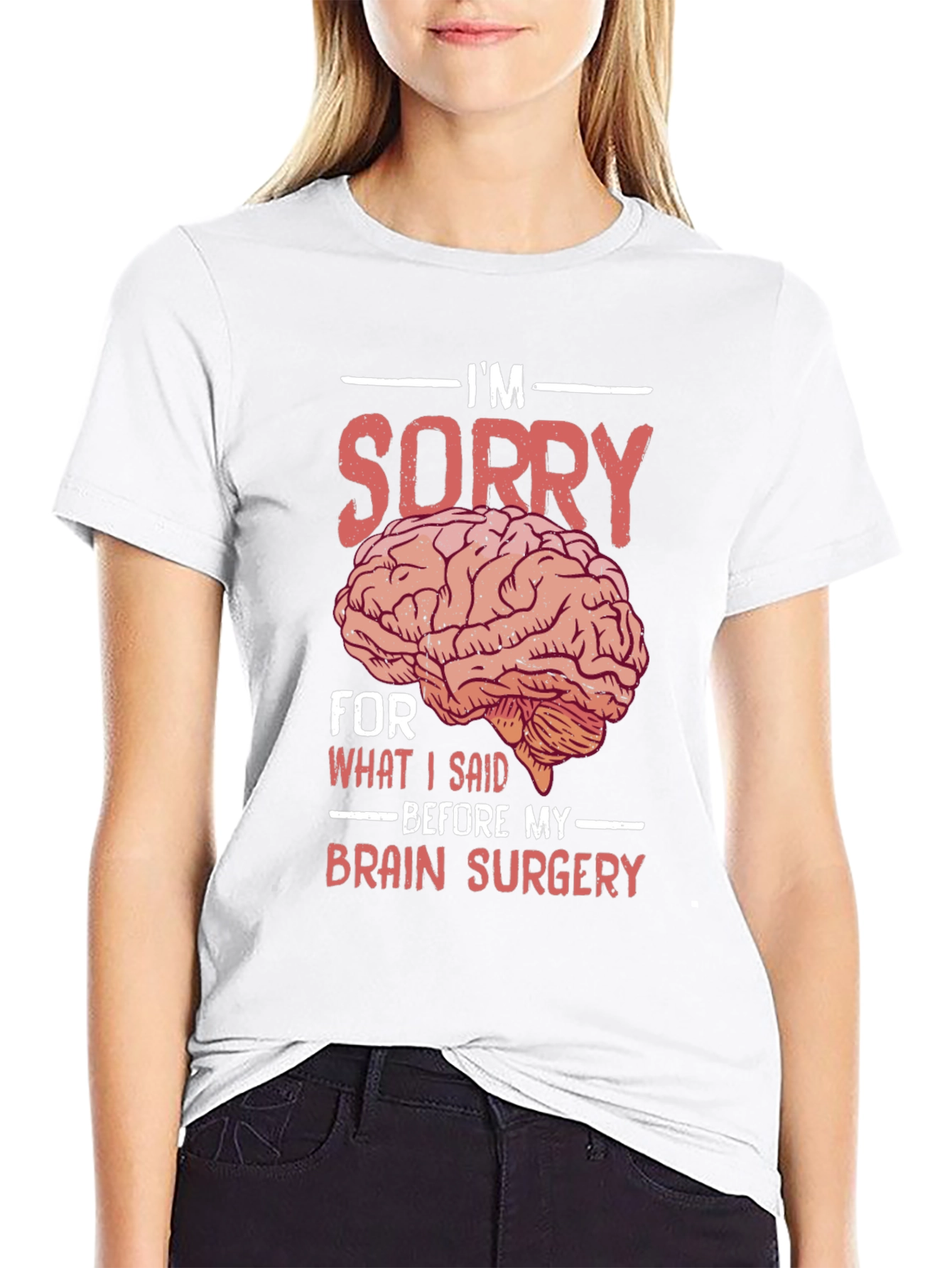 Funny Brain Surgery Graphic T-Shirt