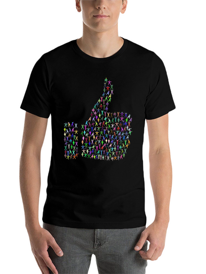 Thumbs Up Graphic T-Shirt