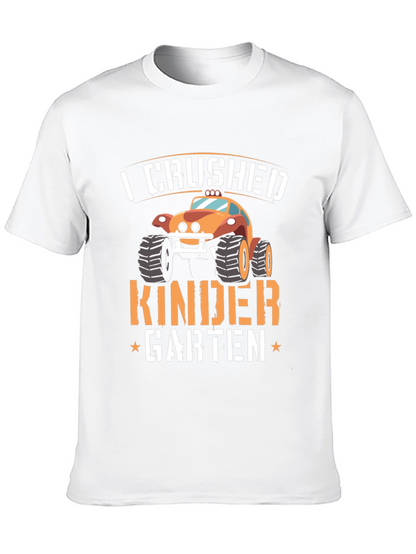Crushed Kindergarten Monster Truck T-Shirt