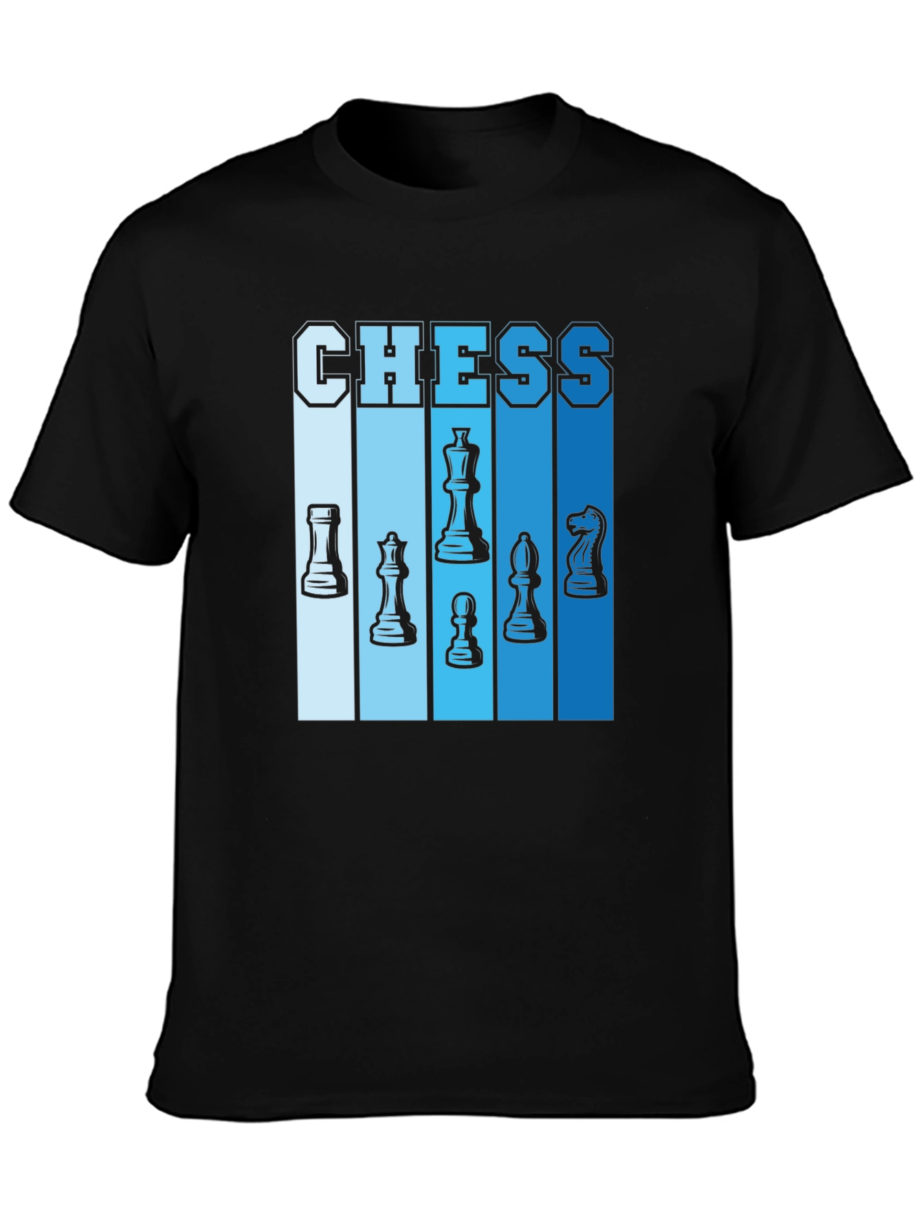 Chess Piece Graphic Tee - Stylish Casual Wear