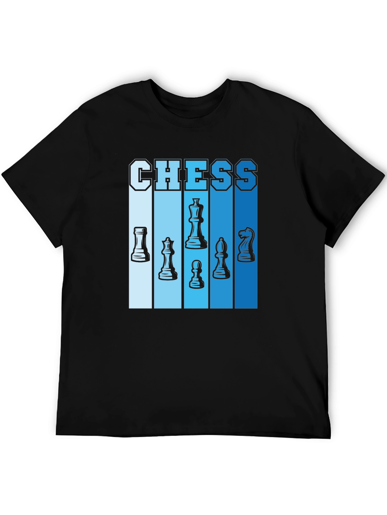 Chess Piece Graphic Tee - Stylish Casual Wear