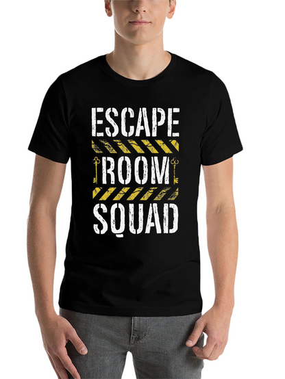 Escape Room Squad T-Shirt - Mystery Solving Team Apparel