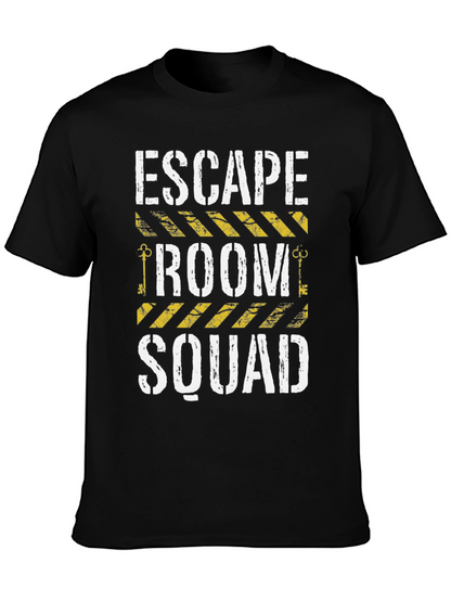 Escape Room Squad T-Shirt - Mystery Solving Team Apparel