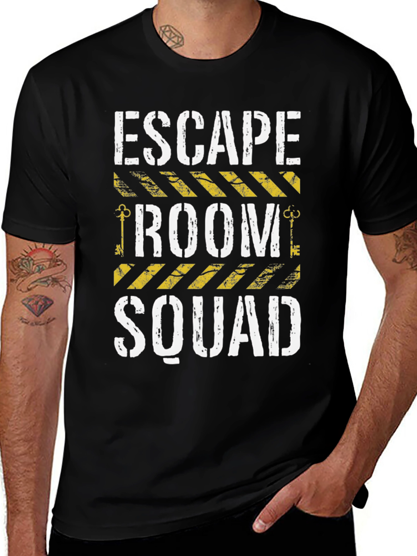 Escape Room Squad T-Shirt - Mystery Solving Team Apparel