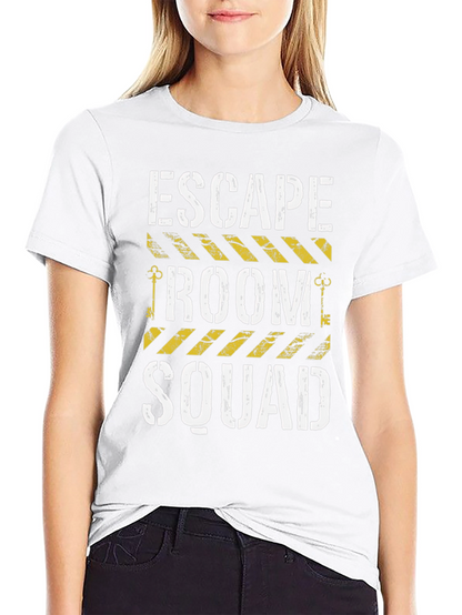 Escape Room Squad T-Shirt - Mystery Solving Team Apparel
