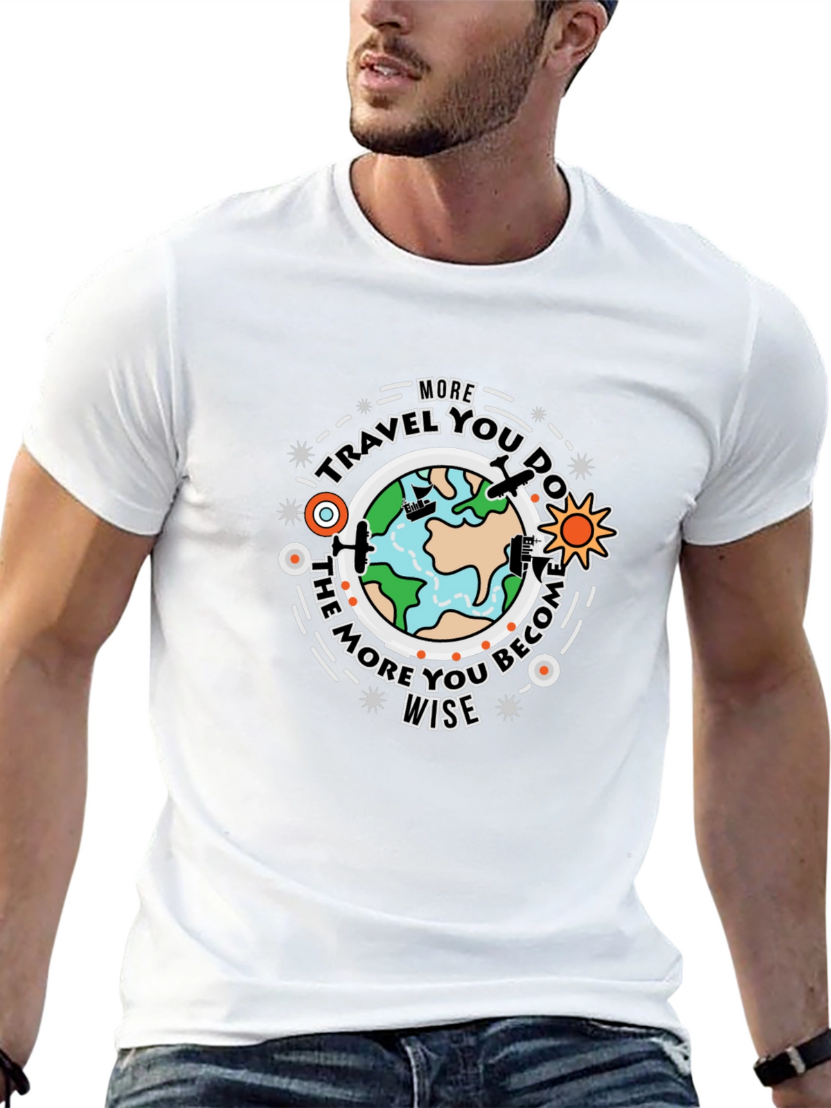 Travel The World Graphic Tee