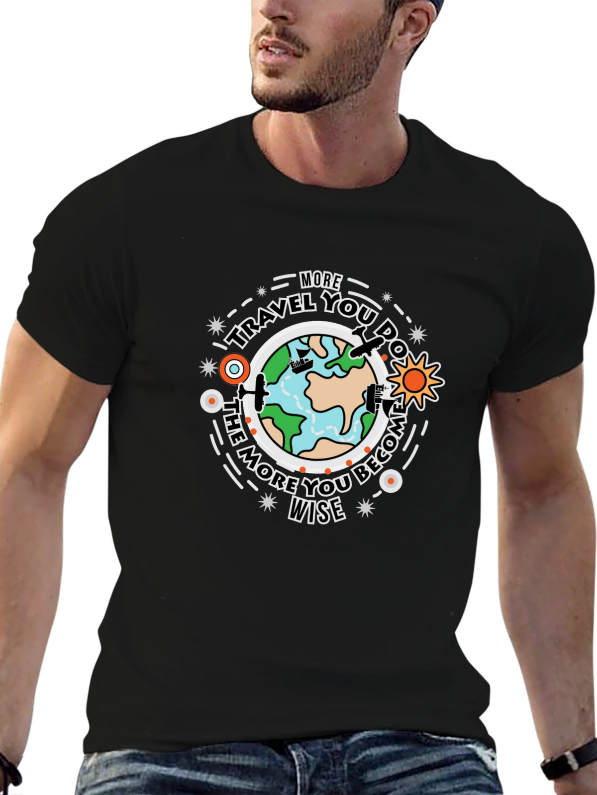 Travel The World Graphic Tee