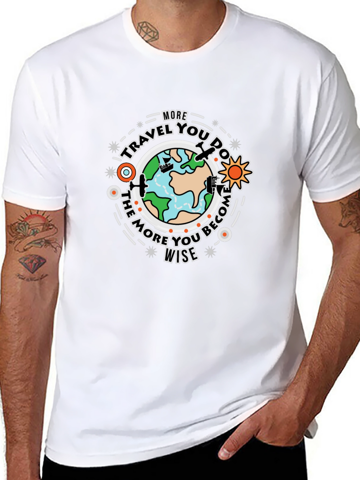 Travel The World Graphic Tee