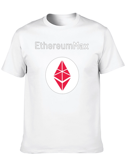 EthereumMax Logo Black T-Shirt