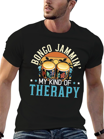 Bongo Jammin Therapy Graphic Tee