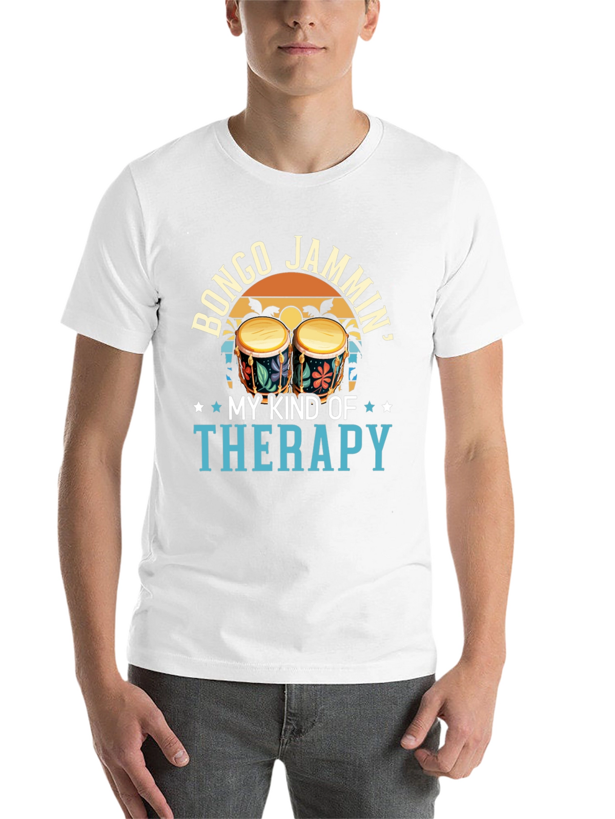 Bongo Jammin Therapy Graphic Tee