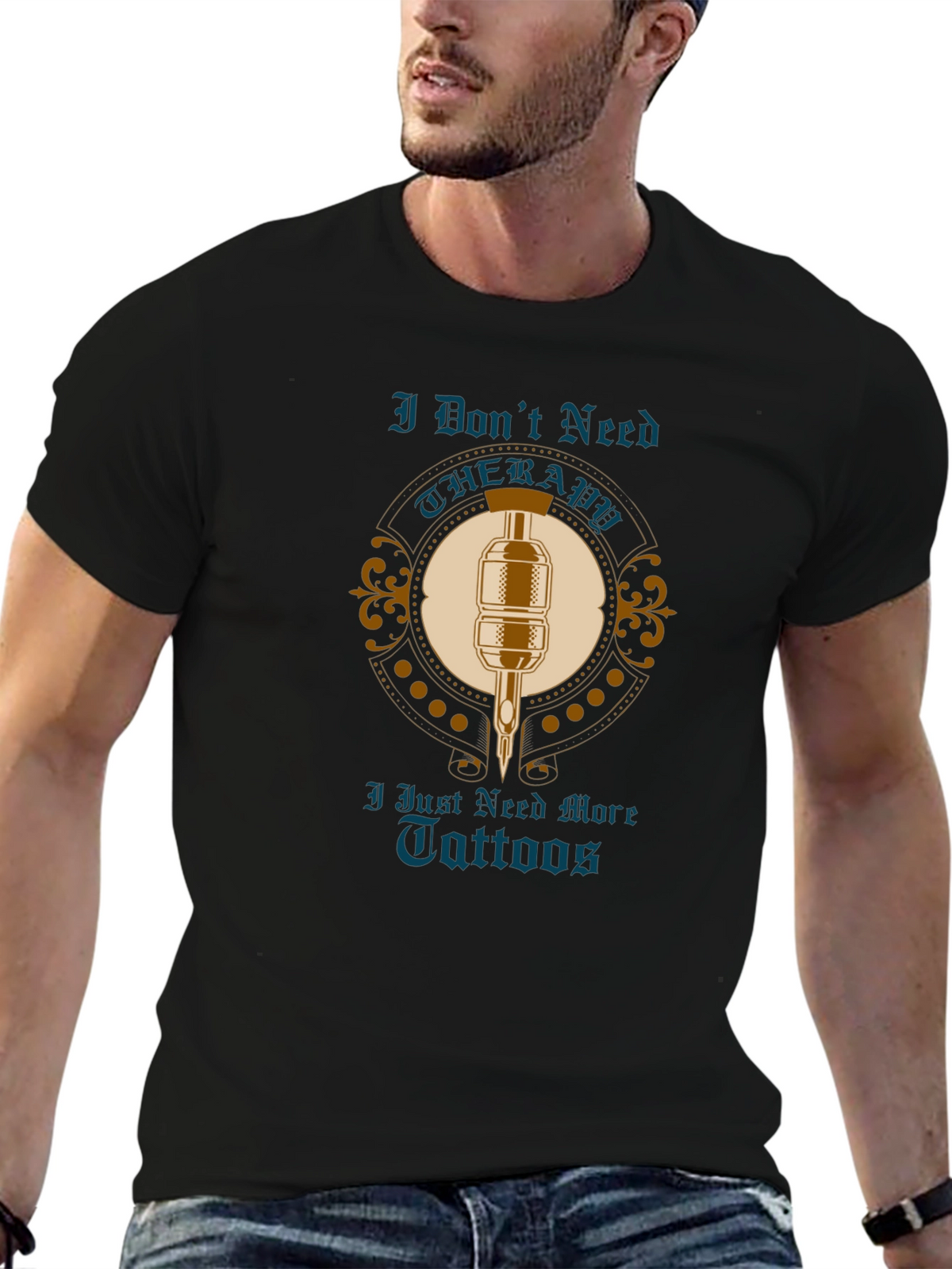 Tattoo Therapy Graphic T-Shirt - Ink Addict Apparel