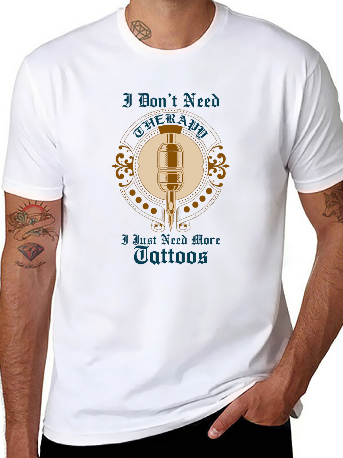 Tattoo Therapy Graphic T-Shirt - Ink Addict Apparel