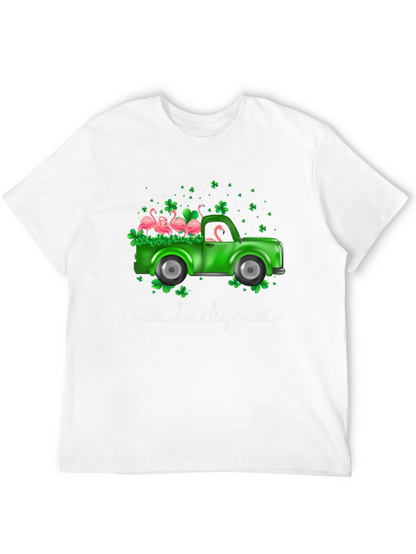 Lucky Flamingo Truck Graphic Tee