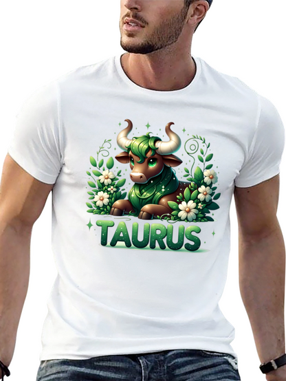 Taurus Zodiac T-Shirt - Bull Sign