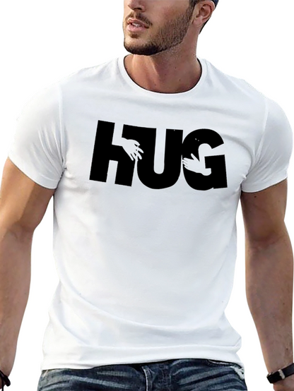 HUG Graphic Tee - Embrace Comfort & Style