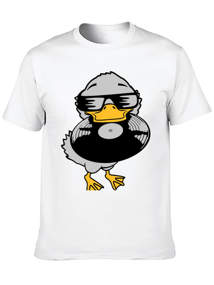 Duck DJ Graphic Tee - Black