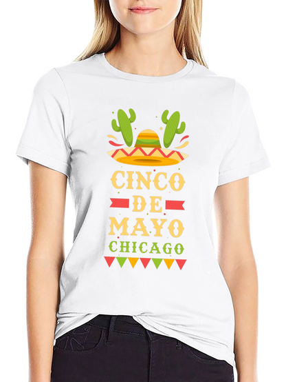 Cinco de Mayo Chicago Graphic T-Shirt