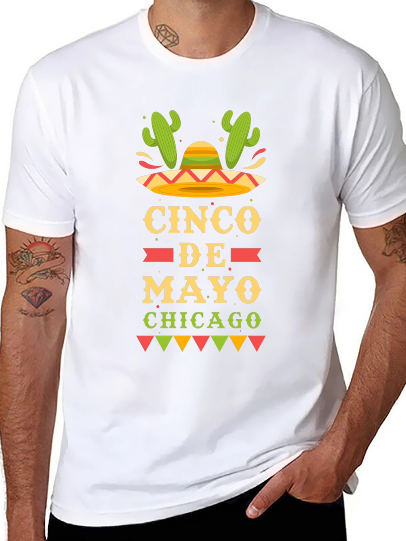Cinco de Mayo Chicago Graphic T-Shirt