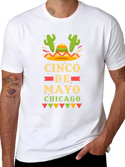 Cinco de Mayo Chicago Graphic T-Shirt
