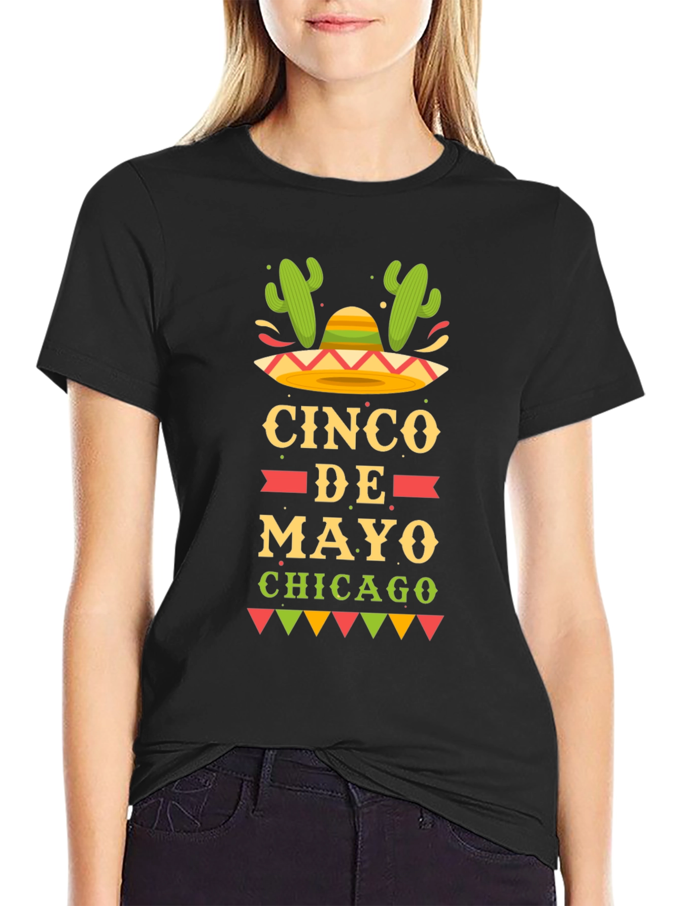 Cinco de Mayo Chicago Graphic T-Shirt