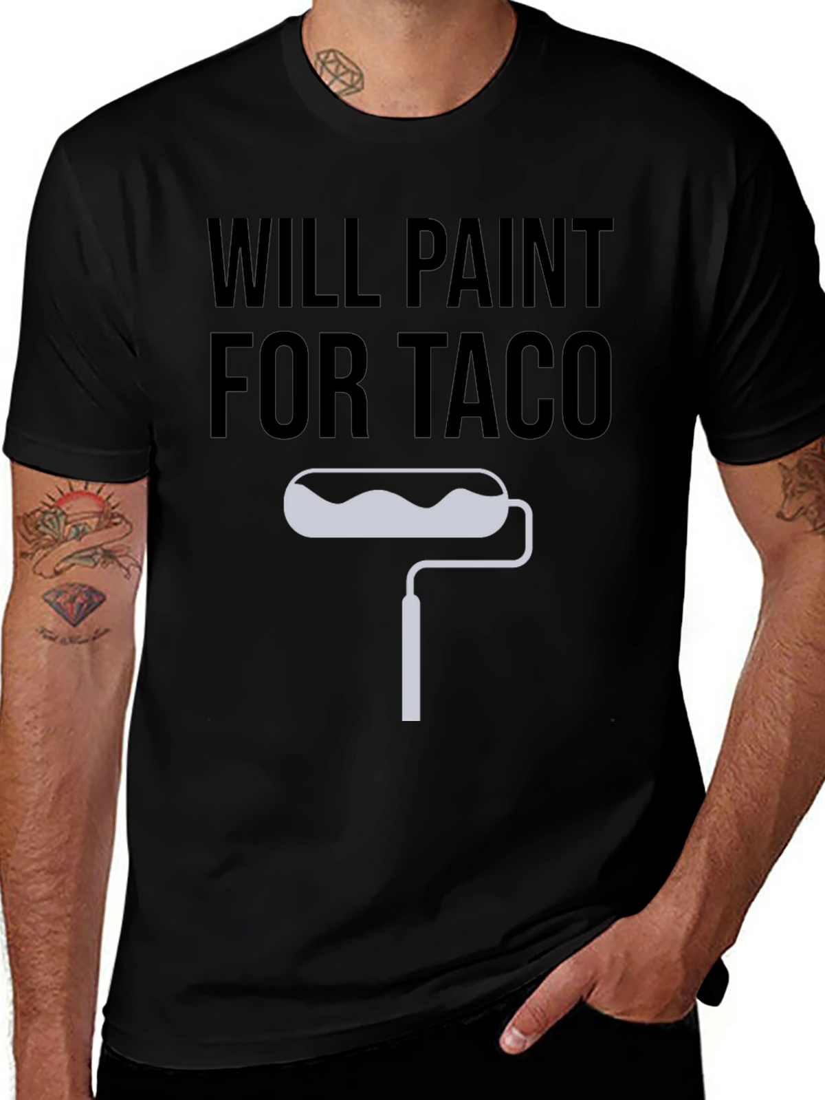 Will Paint For Taco T-Shirt