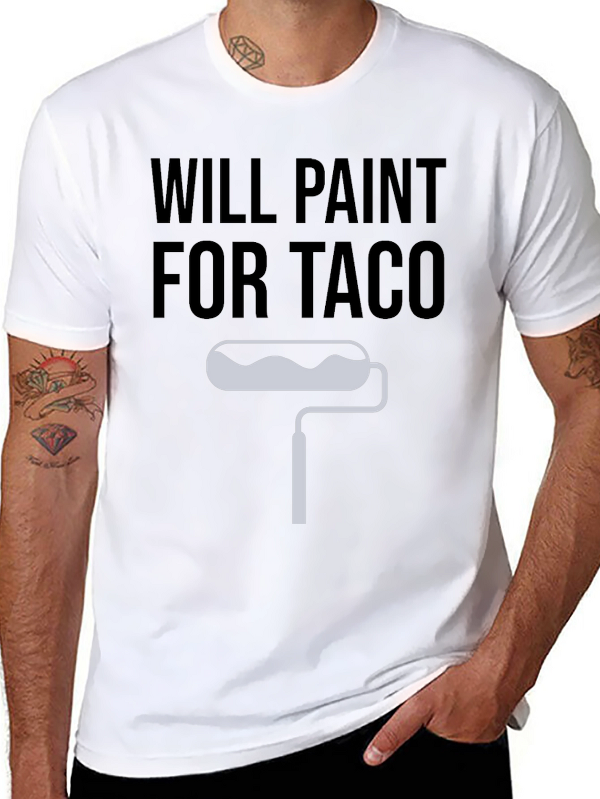 Will Paint For Taco T-Shirt