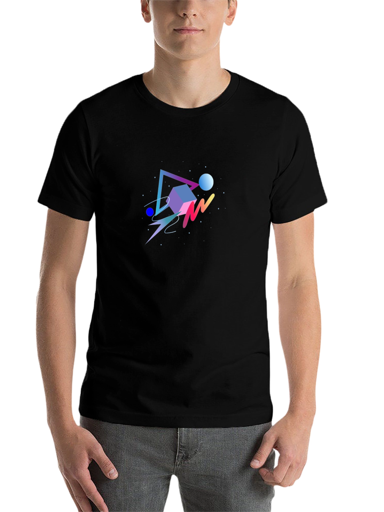 Retro Geometric T-Shirt