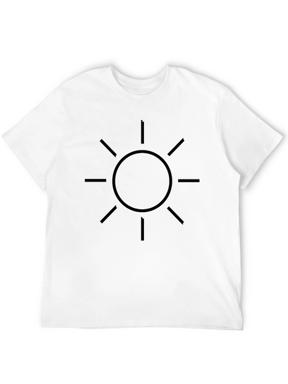 Sun Graphic Black T-Shirt