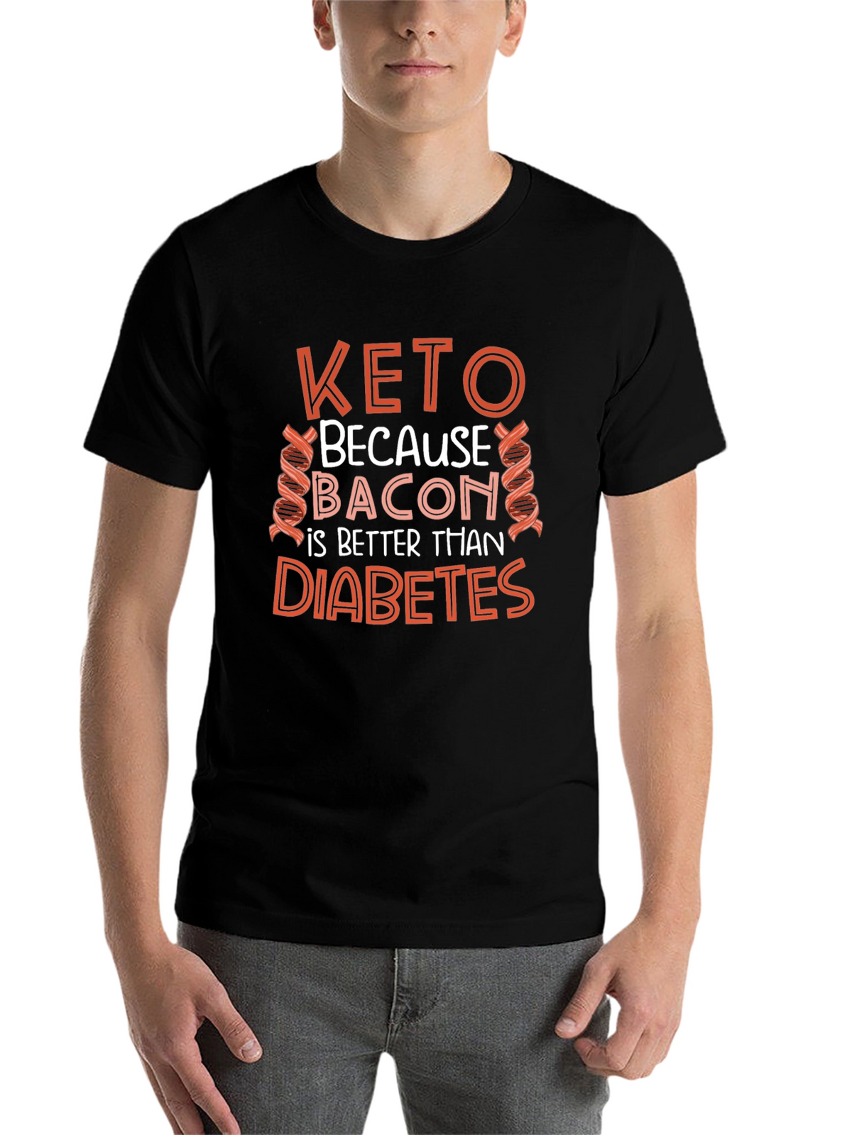 Keto Bacon Better Than Diabetes T-Shirt