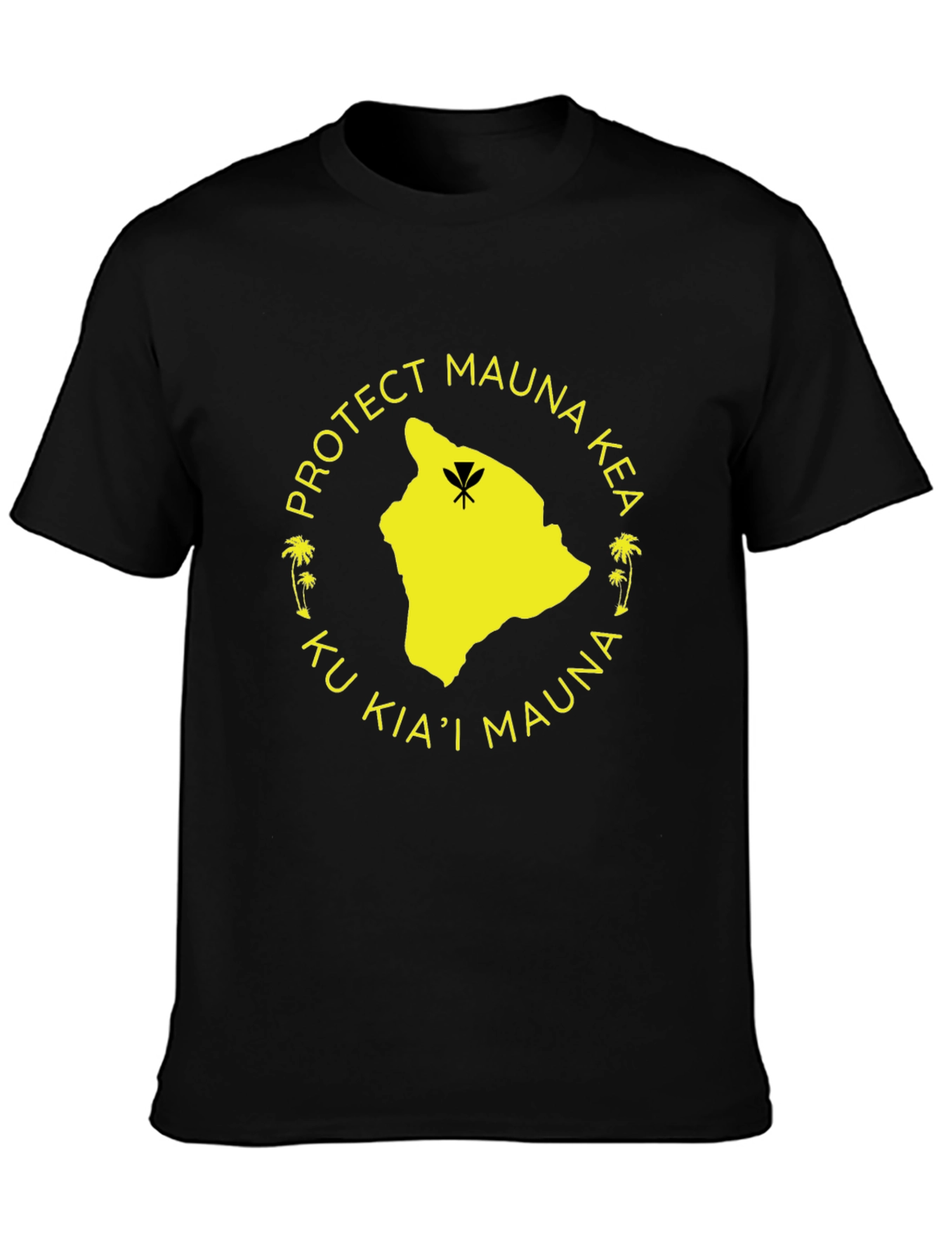 Protect Mauna Kea Black T-Shirt