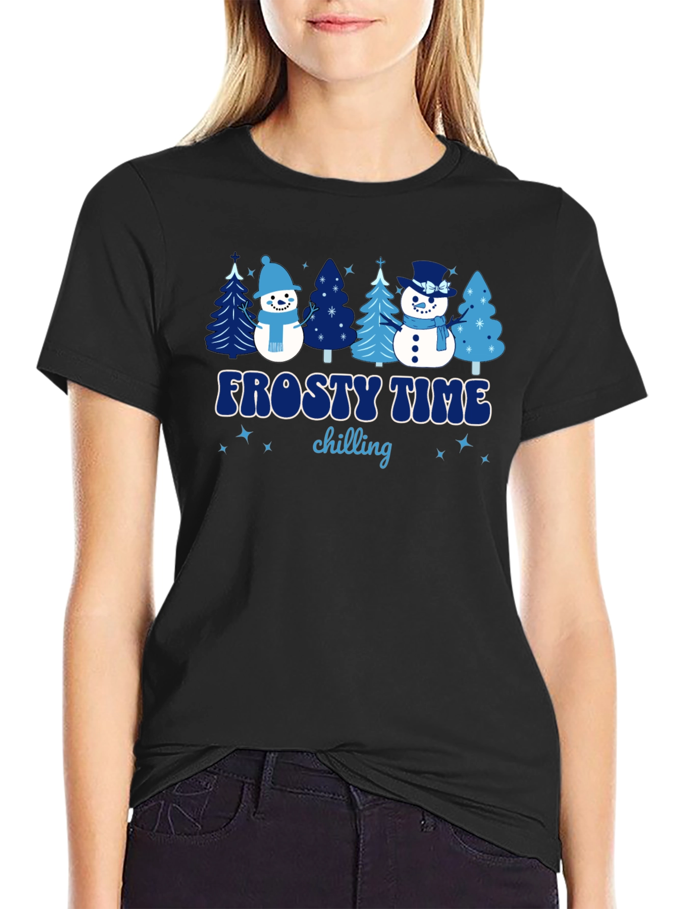 Frosty Time Chilling Graphic Tee