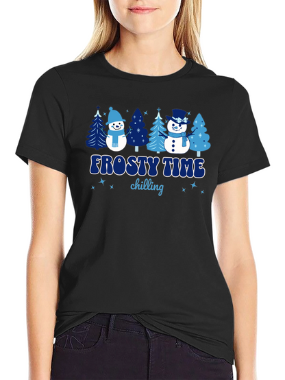 Frosty Time Chilling Graphic Tee