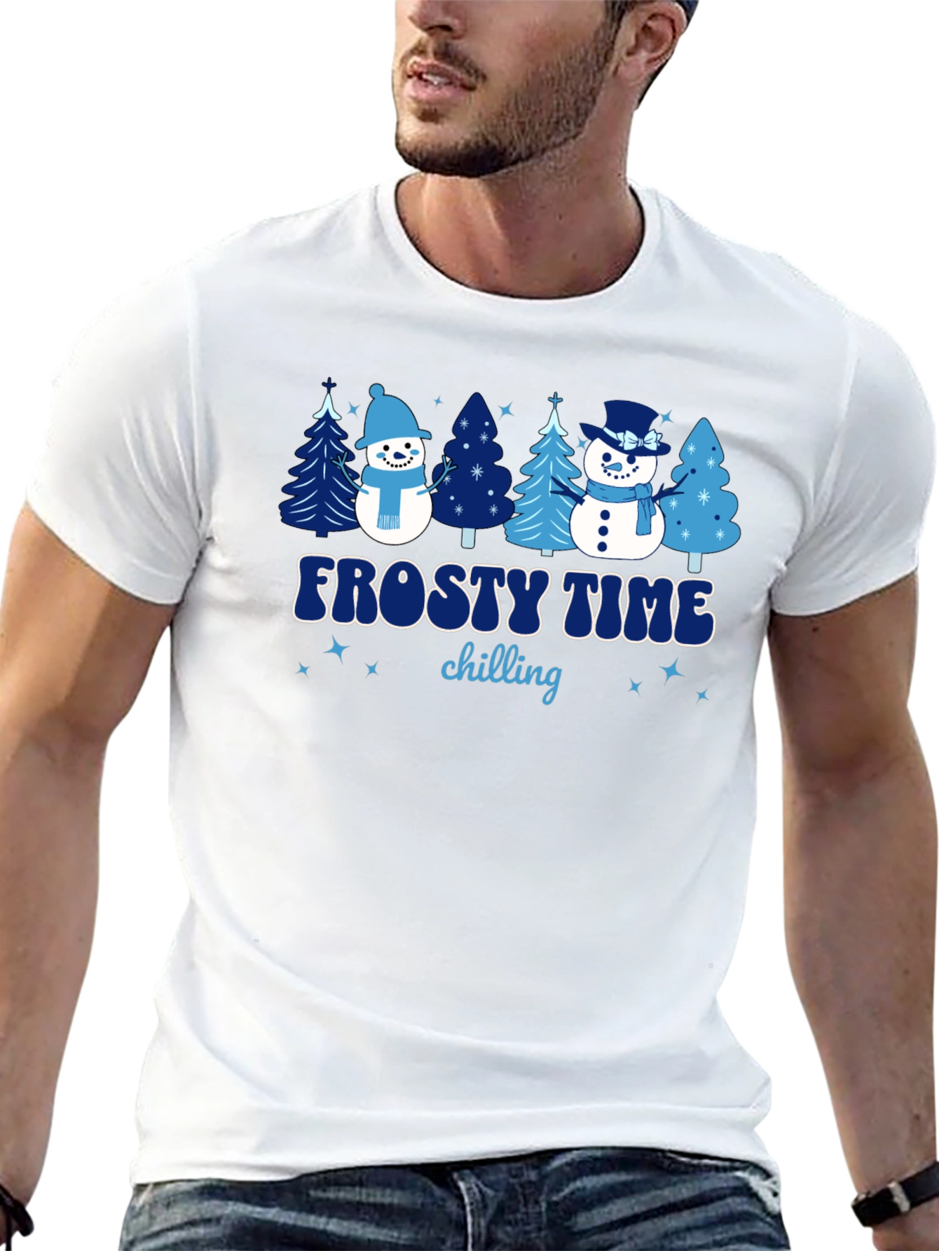 Frosty Time Chilling Graphic Tee