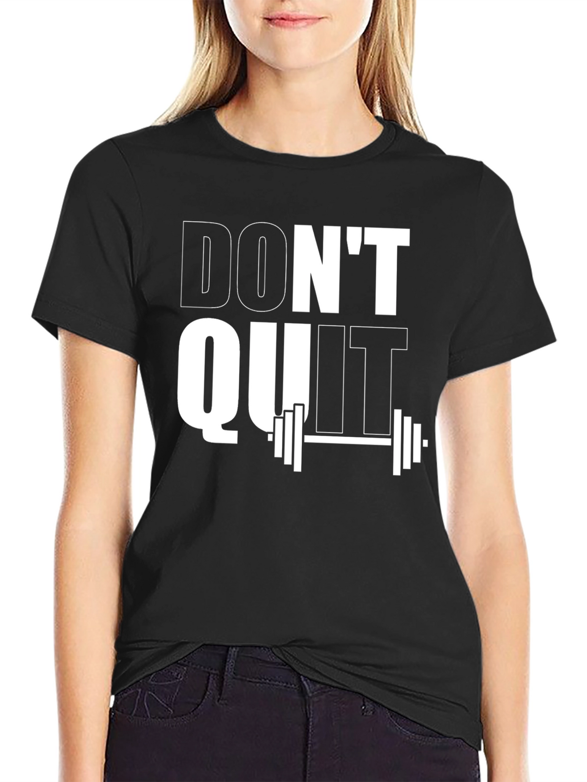 Dont Quit Motivational Gym T-Shirt
